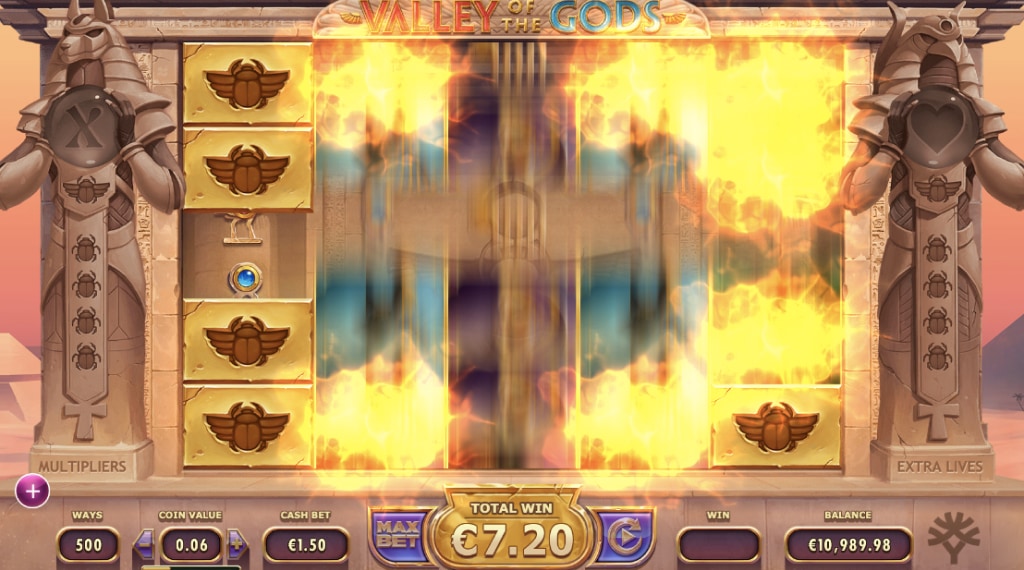 Speel blokken vrij in Valley of the Gods