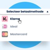 Betaalmethode kiezen Klarna