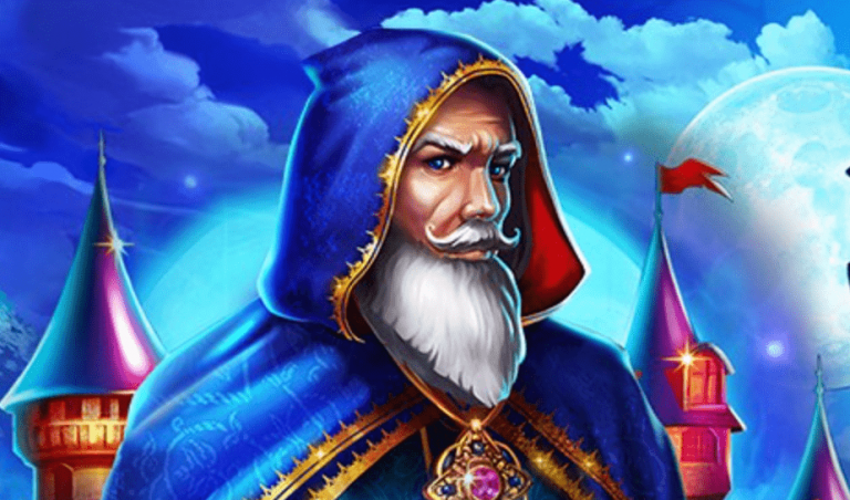 blue wizard slot