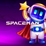 Spaceman slot logo