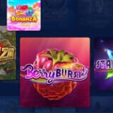 Moderne gokkasten zoals Berry Burst, Starburst en Sweet Bonanza uitgelicht