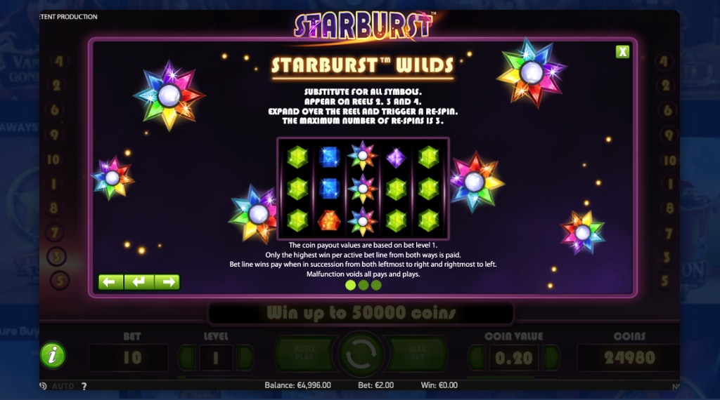 Respins bij Starburst