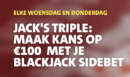 Jack’s Casino Online lanceert live blackjack promotie