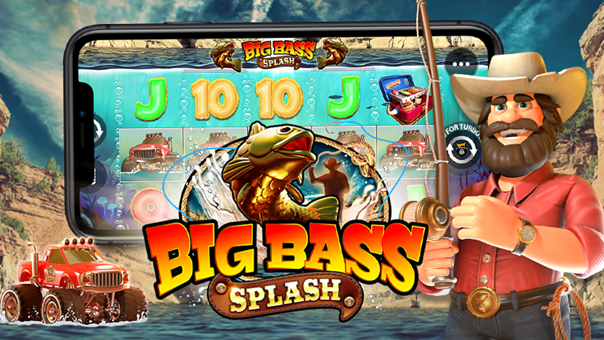 Big Bass Splash afbeelding desktop