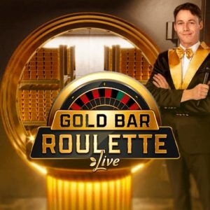 gold bar roulette logo