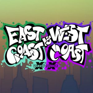 East Coast vs West Coast logo