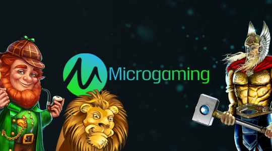 Microgaming game characters