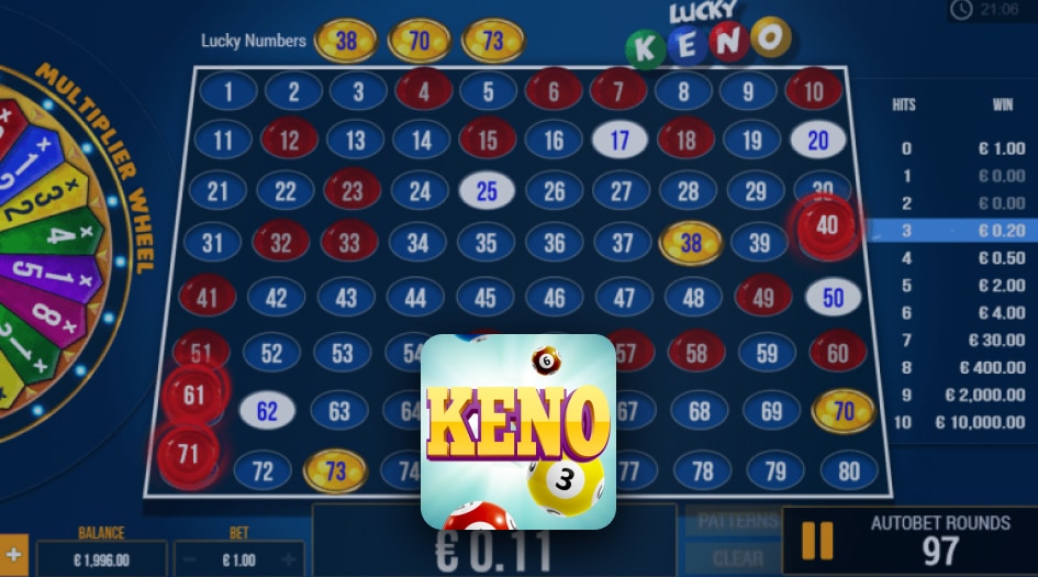 Keno spel