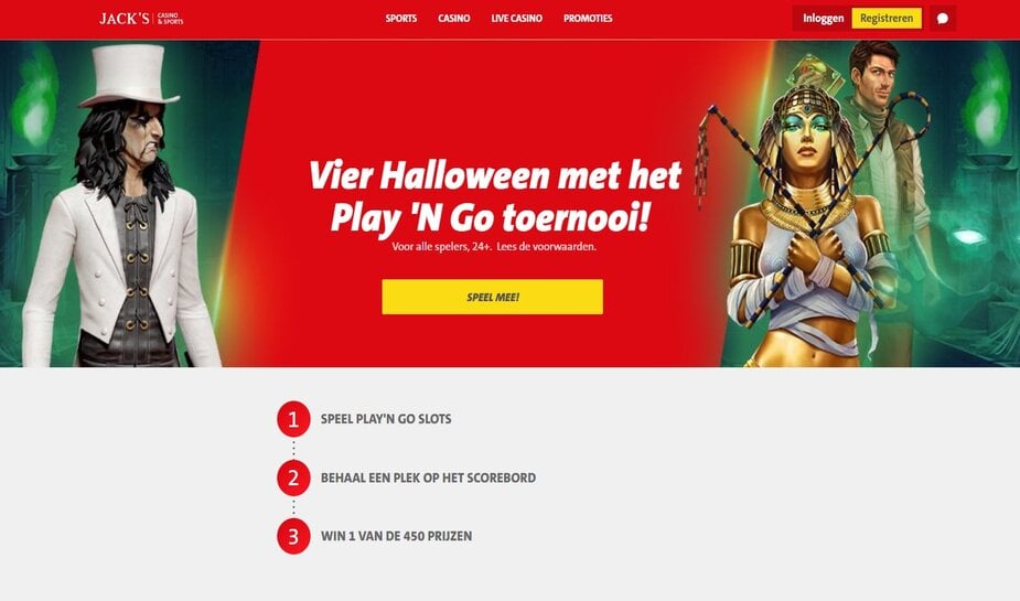 Halloween Play'n Go toernooi