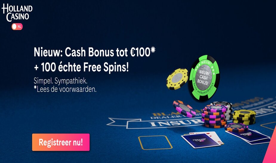 Holland Casino Online past zijn welkomstbonus aan