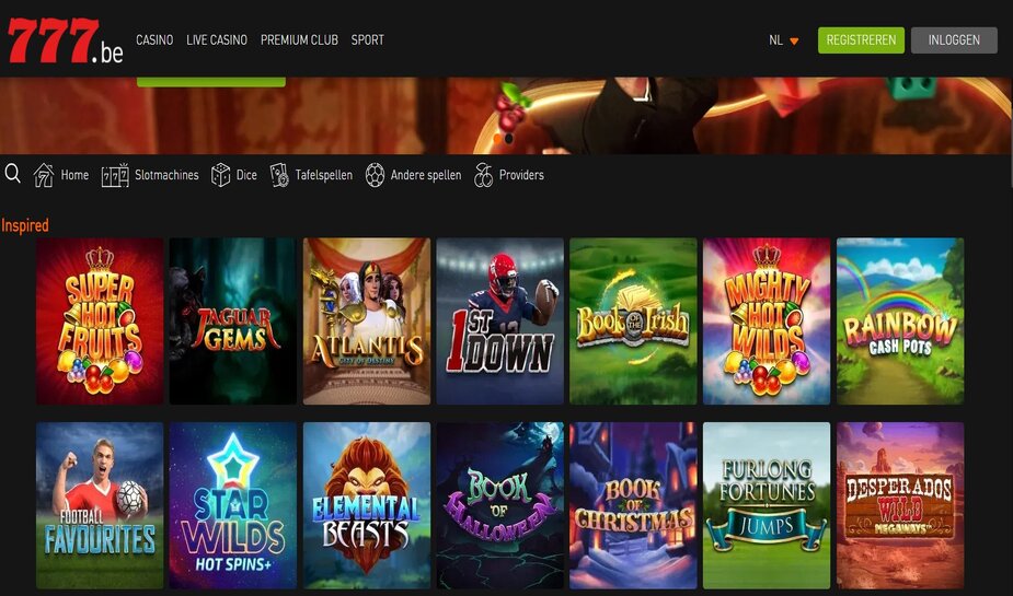 Casino777 gaat de samenwerking aan met Inspired Gaming