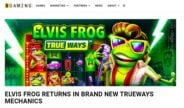 Elvis Frog keert terug op een splinternieuw Trueways slot