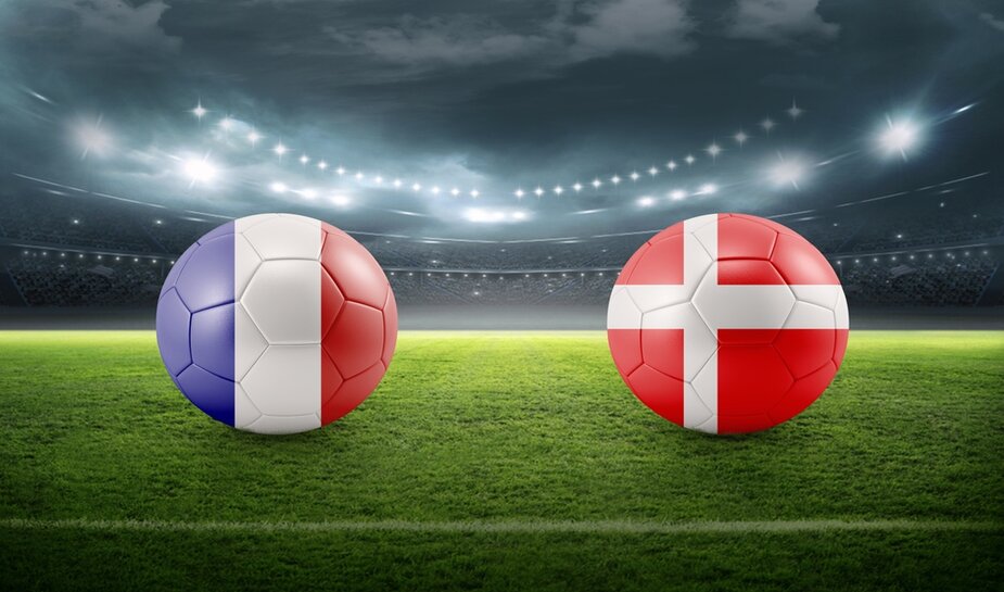 Frankrijk vs Denemarken WK 2022