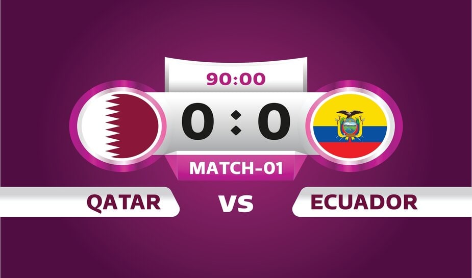 Qatar treft Ecuador in de openingswedstrijd van WK 2022