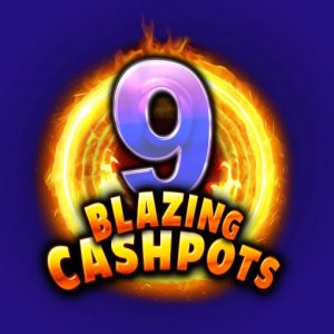 9 blazing cashpots megaways logo