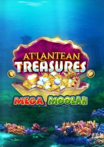 Atlantean treasures mega moolah logo