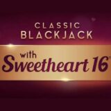 Classic blackjack with sweetheart 16 logo