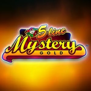 5 line mystery gold logo