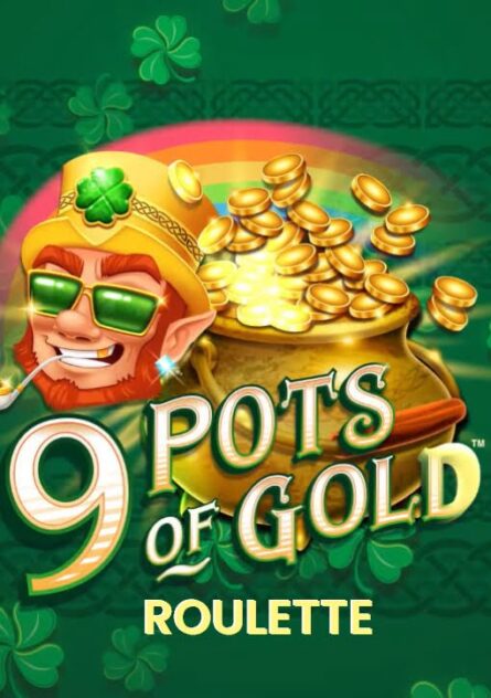 9 pots of gold roulette logo