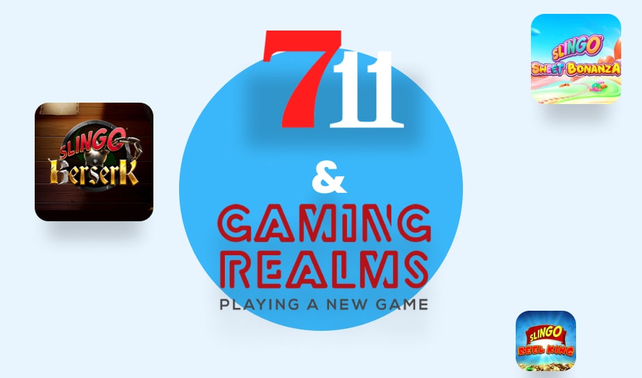 Gaming Realms beschikbaar bij het 711 casino