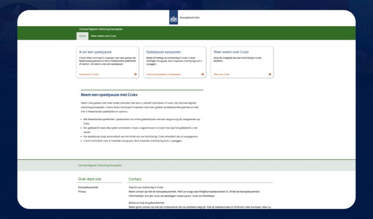 Storing Cruks snel verholpen