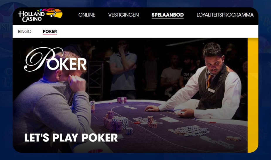 holland casino gaat pokeraanbod uitbreiden