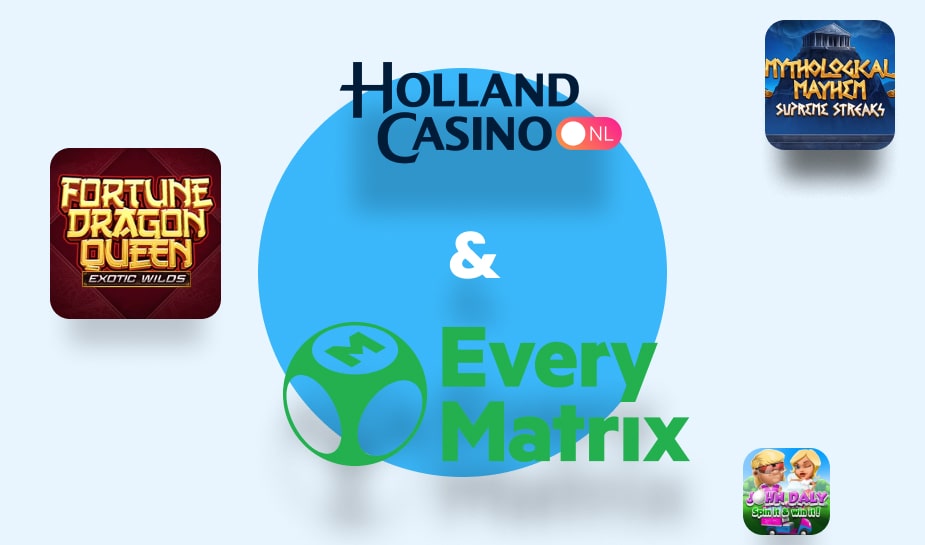 holland casino online sluit een samenwerking met everymatrix
