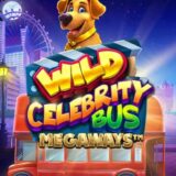 Wild Celebrity bus megaways logo
