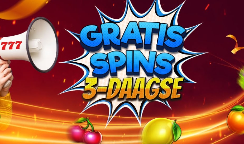 casino777 lanceert de gratis spins 3-daagse