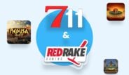 Red Rake Gaming beschikbaar bij het 711 Casino