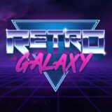 Retro galaxy logo