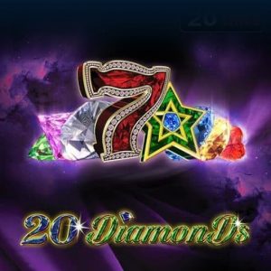 20 diamonds logo