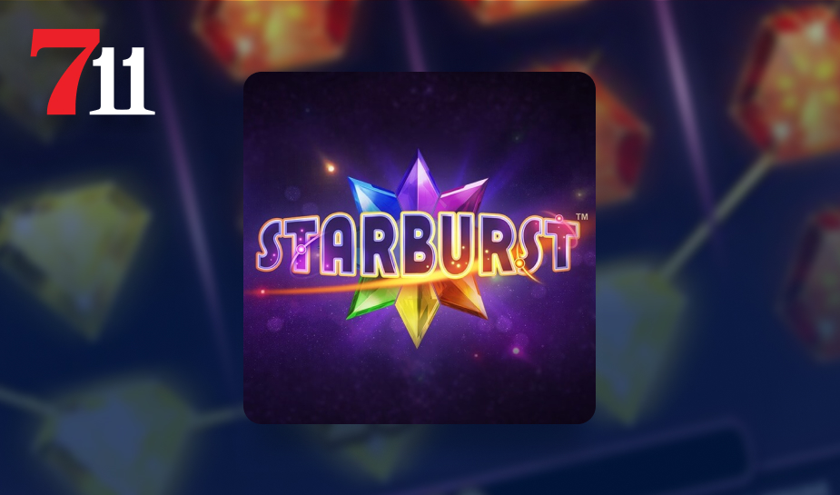 711 Casino lanceert no-deposit bonus voor het Starburst slot