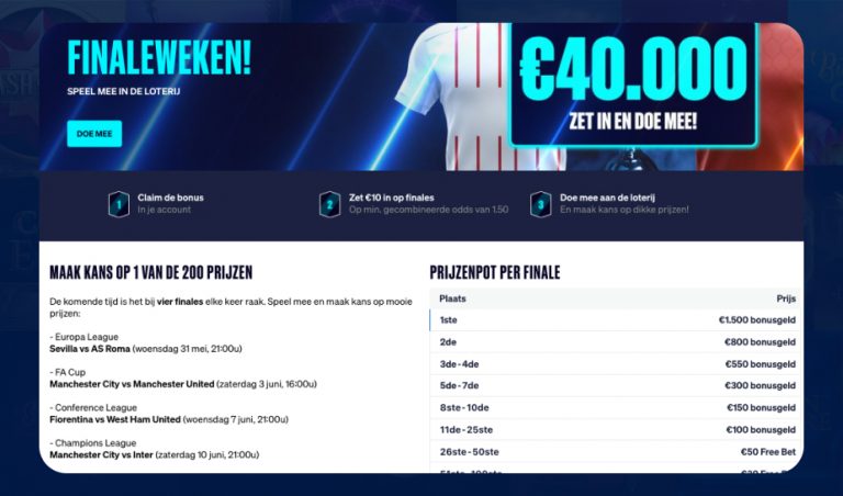BetCity.nl presenteert de Finaleweken Loterijen