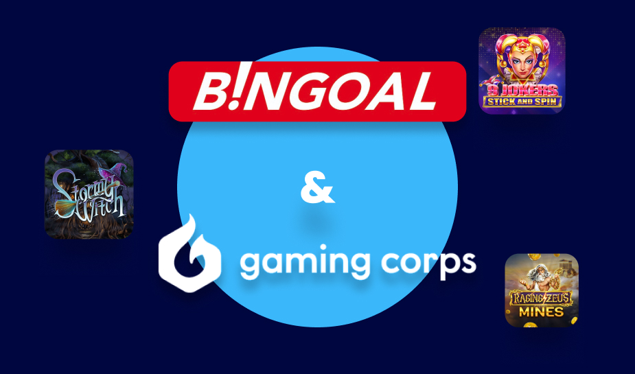 Kansspelen van Gaming Corps beschikbaar bij Bingoal