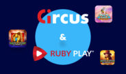 Kansspelen van RubyPlay beschikbaar bij het Circus Casino