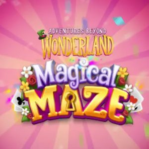 Adventures beyond wonderland magical maze logo