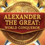 Alexander the great world conqueror logo
