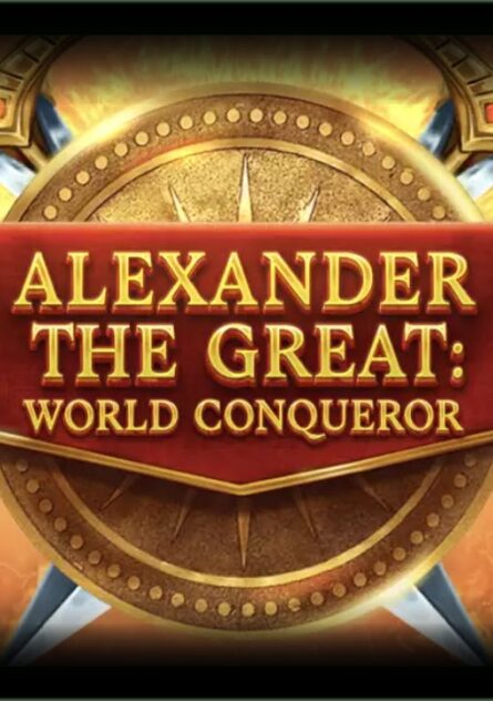 Alexander the great world conqueror logo