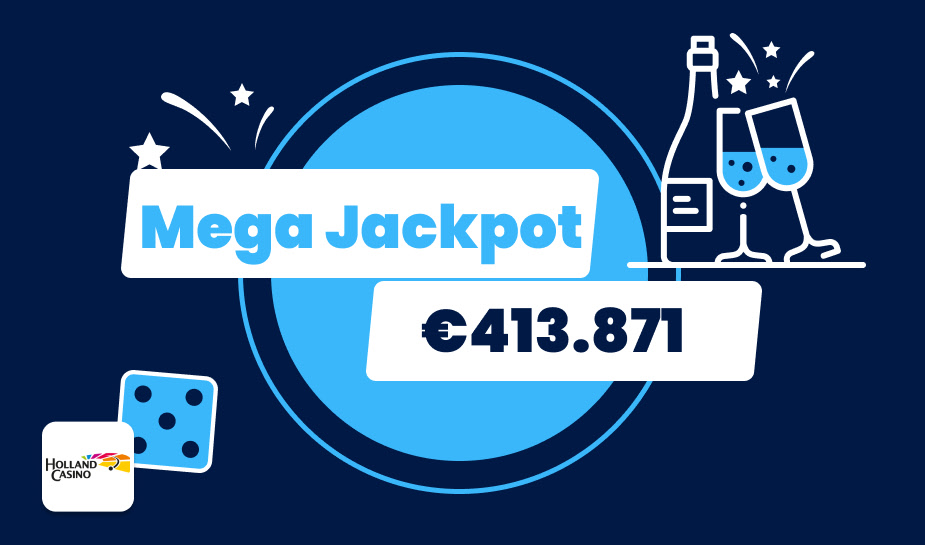 50-jarige geluksvogel wint de Mega Jackpot in het Holland Casino Valkenburg