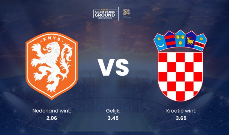 Nederland ontvangt Kroatië in de halve finale van de Nations League