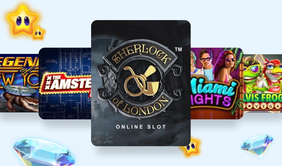 Zomervakantie- 5 slots met een vakantiebestemming als thema