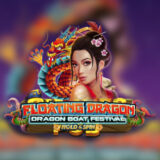 Floating dragon boat festival logo