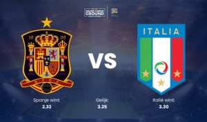 Spanje en Italië treffen elkaar in de Grolsch Veste