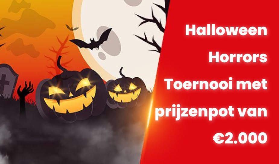 Halloween Horrors toernooi met € 2.000 prijzenpot bij Jacks.nl 