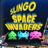 Slingo Space Invaders logo 510