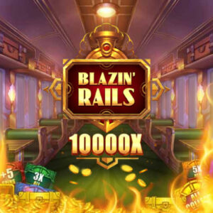 Blazin' Rails logo 510