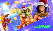 Kerstmis welkomstbonus bij ComeOn Casino