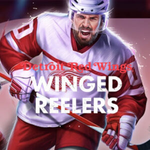 detroit red wings winged reelers logo 510