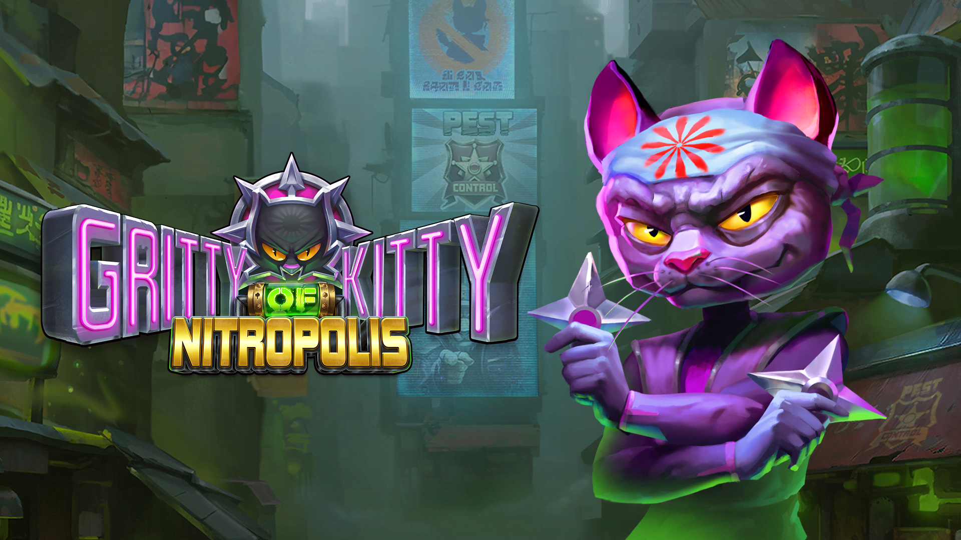 Gritty Kitty of Nitropolis afbeelding desktop